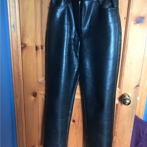 Black Melina Pants. Aritzia